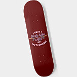 Skateboard Patinar Como Un Chica Intento Seguir Con El Skateb<br><div class="desc">A cualquier Chica de Skateboarder le encantará este - vea mi tienda para ver muchas más ideas de regalo de skateboard.</div>