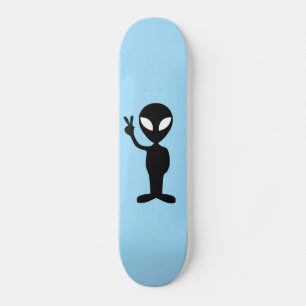 Skateboard Patines Alien UFO Martian