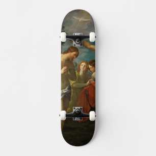Skateboard Patines de arte religioso