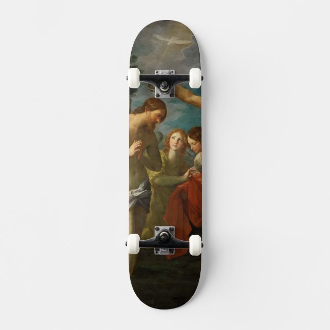 Skateboard Patines de arte religioso (Anverso)