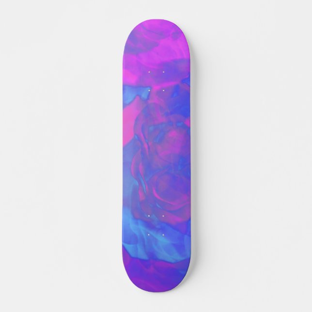 Skateboard Patines de esquí de niebla de humo morado (Anverso )