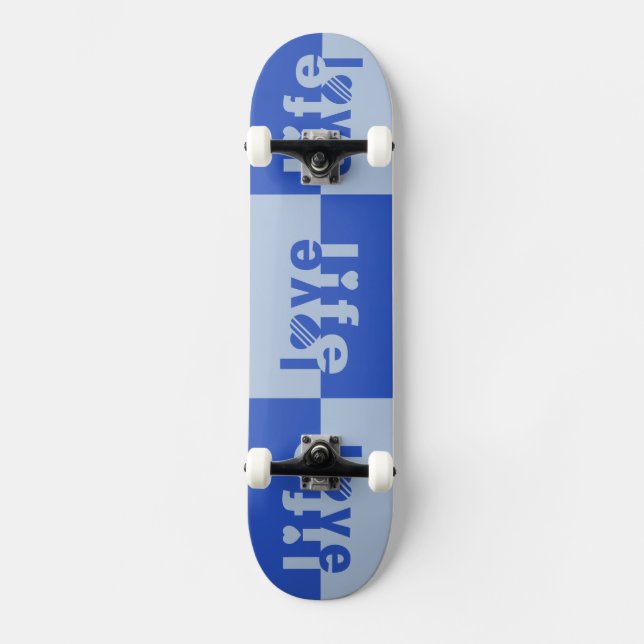 SKATEBOARD PATINES DE LOVE LIFE (Anverso)