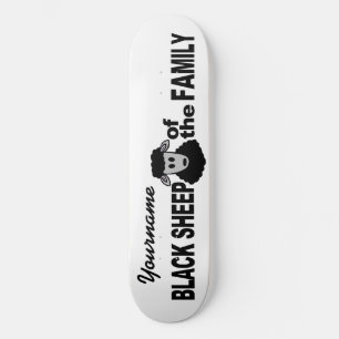 Skateboard Patines de patinaje de "Oveja Negra de la Familia"