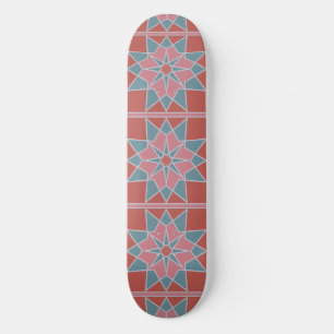 Skateboard Patines de patrones de mosaico