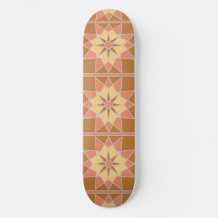 Skateboard Patines de patrones de mosaico