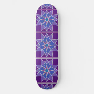 Skateboard Patines de patrones de mosaico
