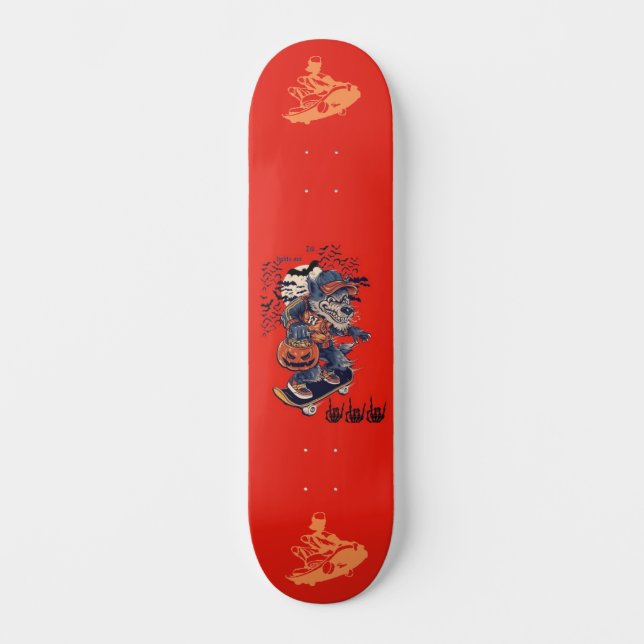 Skateboard Patines principiantes! (Anverso)