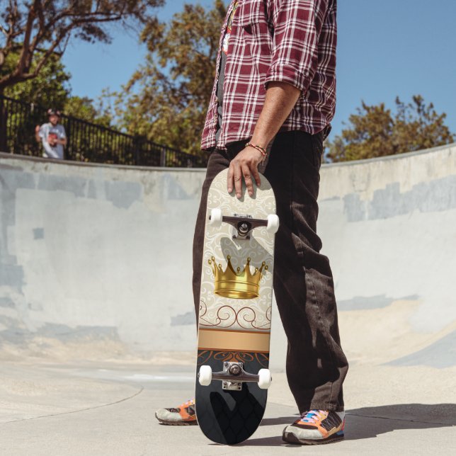 Skateboard Patinete Cool Royal Crown. (Exterior 2)