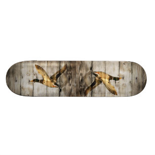 Skateboard Pato de madera del pato silvestre del país