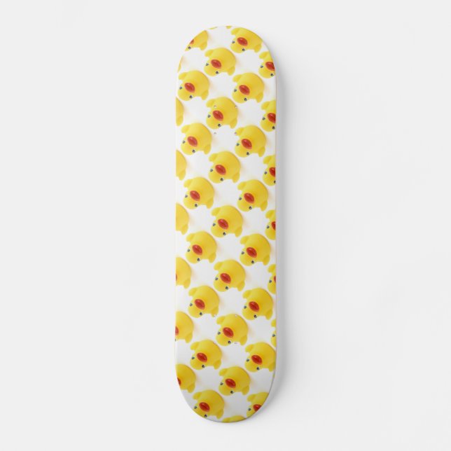 Skateboard Patos de goma amarillos (Anverso)