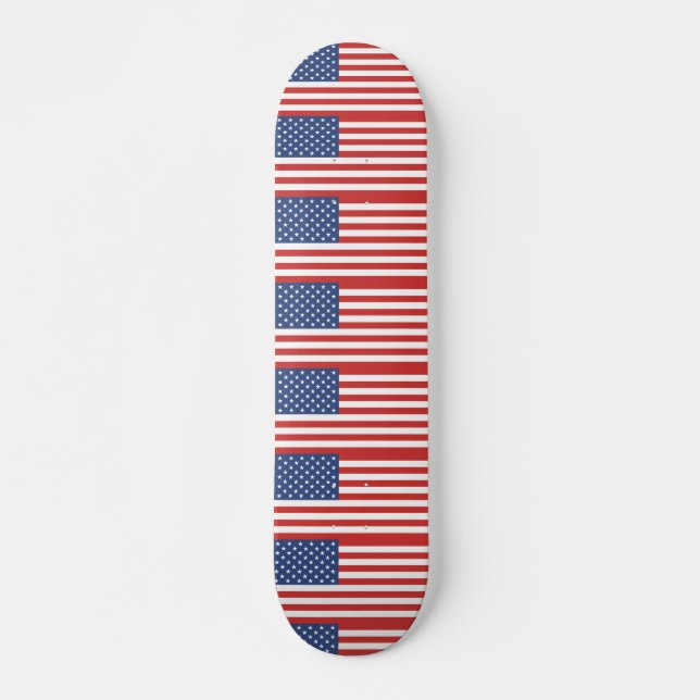 SKATEBOARD PATRIOTA AMERICANA (Anverso )