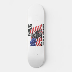 Skateboard Patriota americano