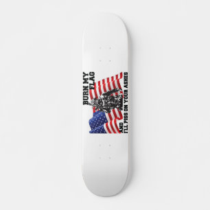 Skateboard Patriota americano