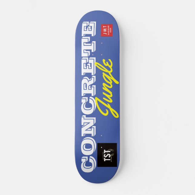 SKATEBOARD PATROCINADORES DE JUNGLE DE CONCRETO / JMT SKATEBO (Anverso)