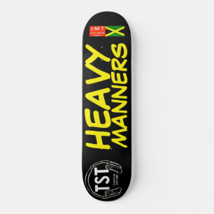 SKATEBOARD PATROCINADORES DE MANNERS / JMT SKATERBOARDS