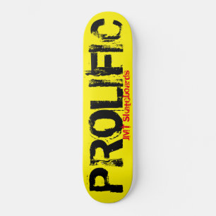 SKATEBOARD PATROCINADORES PROLÍFICOS/JMT