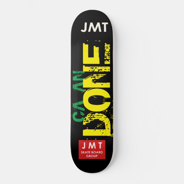 SKATEBOARD PATROCINES HECHOS POR CAAN / JMT (Anverso)