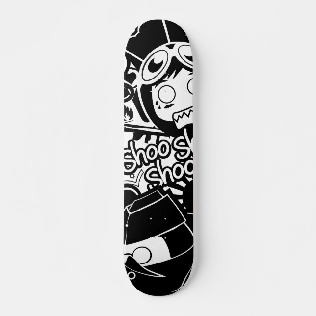 Skateboard Patrón A.S.D (Anverso )