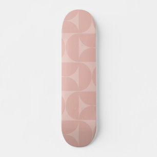 Skateboard Patrón abstracto moderno de mediados de siglo Rubo