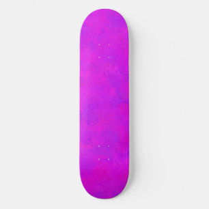 Skateboard Patrón abstracto rosa púrpura