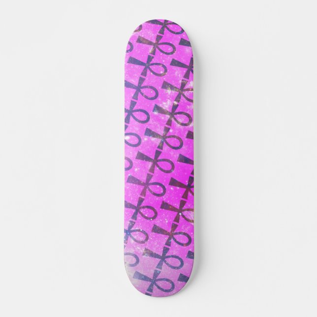 Skateboard Patrón Ankh (Anverso )