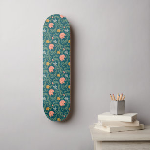 Skateboard Patrón Art Nouveau