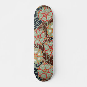 Skateboard Patrón Art Nouveau 2