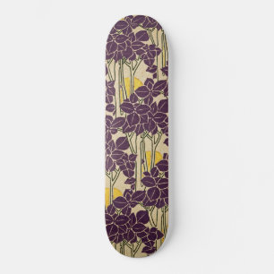 Skateboard Patrón Art Nouveau #5