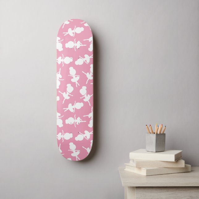 Skateboard Patrón Ballerina, Chicas de ballet, baile de balle (Arte de la pared)