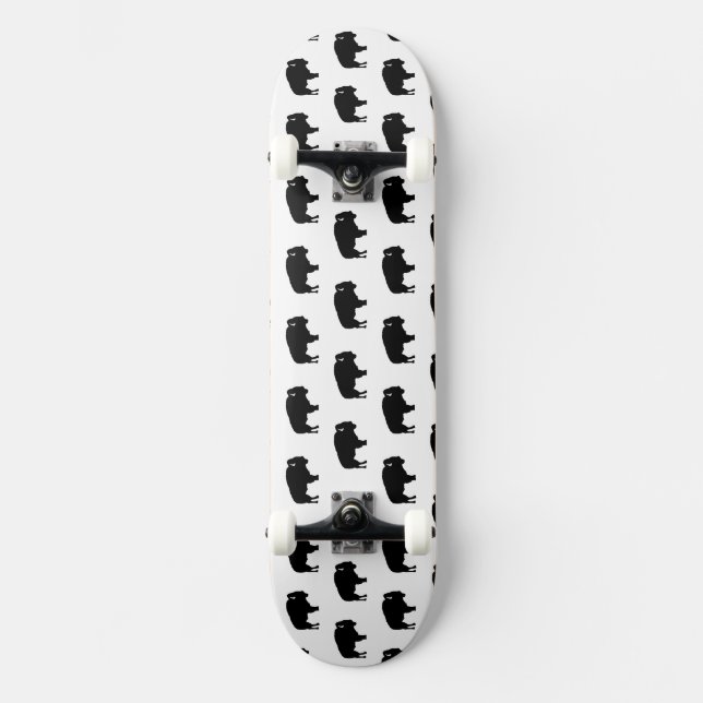 Skateboard patrón bisondo (Anverso)