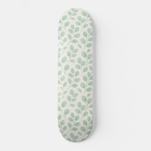 Skateboard Patrón botánico de eucalipto