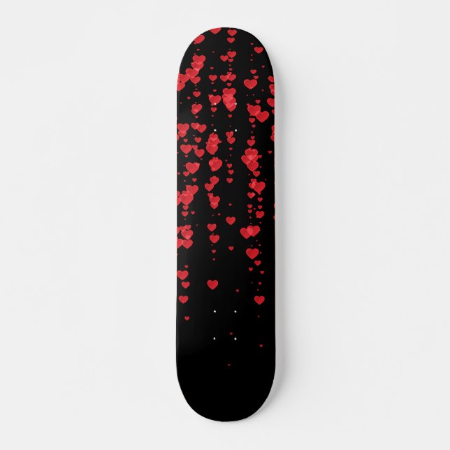 Skateboard Patrón cardíaco 24 (Anverso )