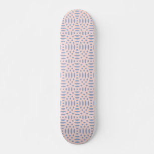 Skateboard patrón continuo de formas circulares