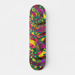 Skateboard Patrón CORAZÓN ART 12
