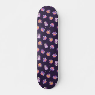 Skateboard Patrón de animales de vestimenta de calabaza