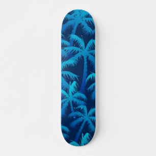 Skateboard Patrón de árbol de palma