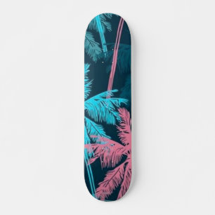 Skateboard Patrón de árbol de palma