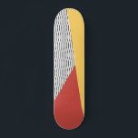 Skateboard Patrón de arte pop de los años 80<br><div class="desc">Colores divertidos para este diseño de patrones con una estética de arte pop vintage que recuerda a los años 80. ¡Retro y a la vez de moda!</div>