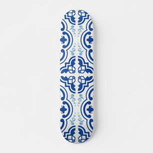 Skateboard Patrón de azulejos de cerámica