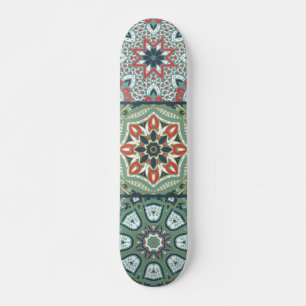 Skateboard Patrón de azulejos de cerámica
