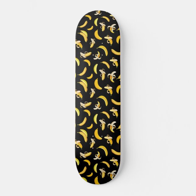 Skateboard Patrón de banana 5 (Anverso)