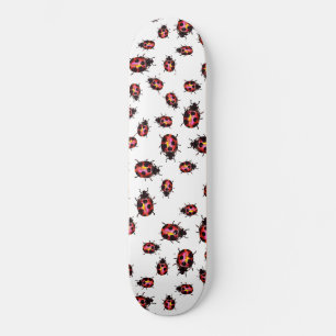 Skateboard Patrón de barras de colores