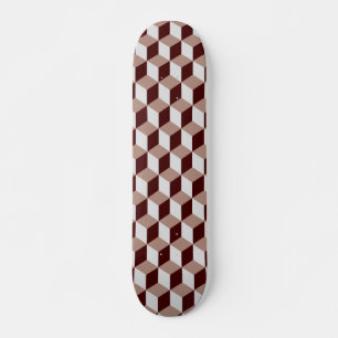 Skateboard Patrón de bloque 03 - Retro