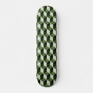 Skateboard Patrón de bloques antiguos 03 - retro