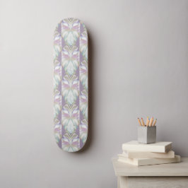 Skateboard Patrón de búho Oracle púrpura Pastel