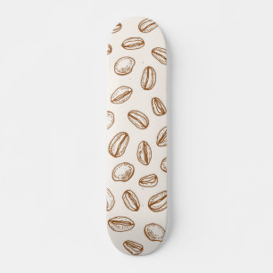 Skateboard Patrón de café
