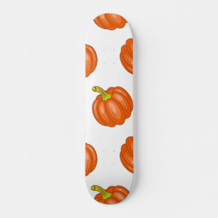 Skateboard Patrón de calabaza