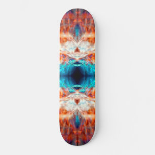 Skateboard Patrón de caleidoscopio psicodélico