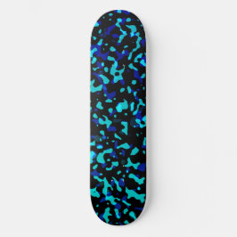Skateboard Patrón de camuflaje Guay Blue Seagreen