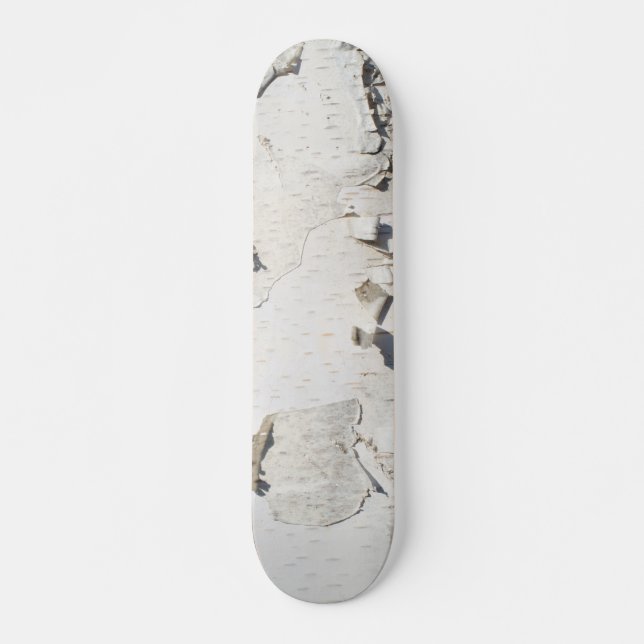 Skateboard patrón de corteza de abedul (Anverso )